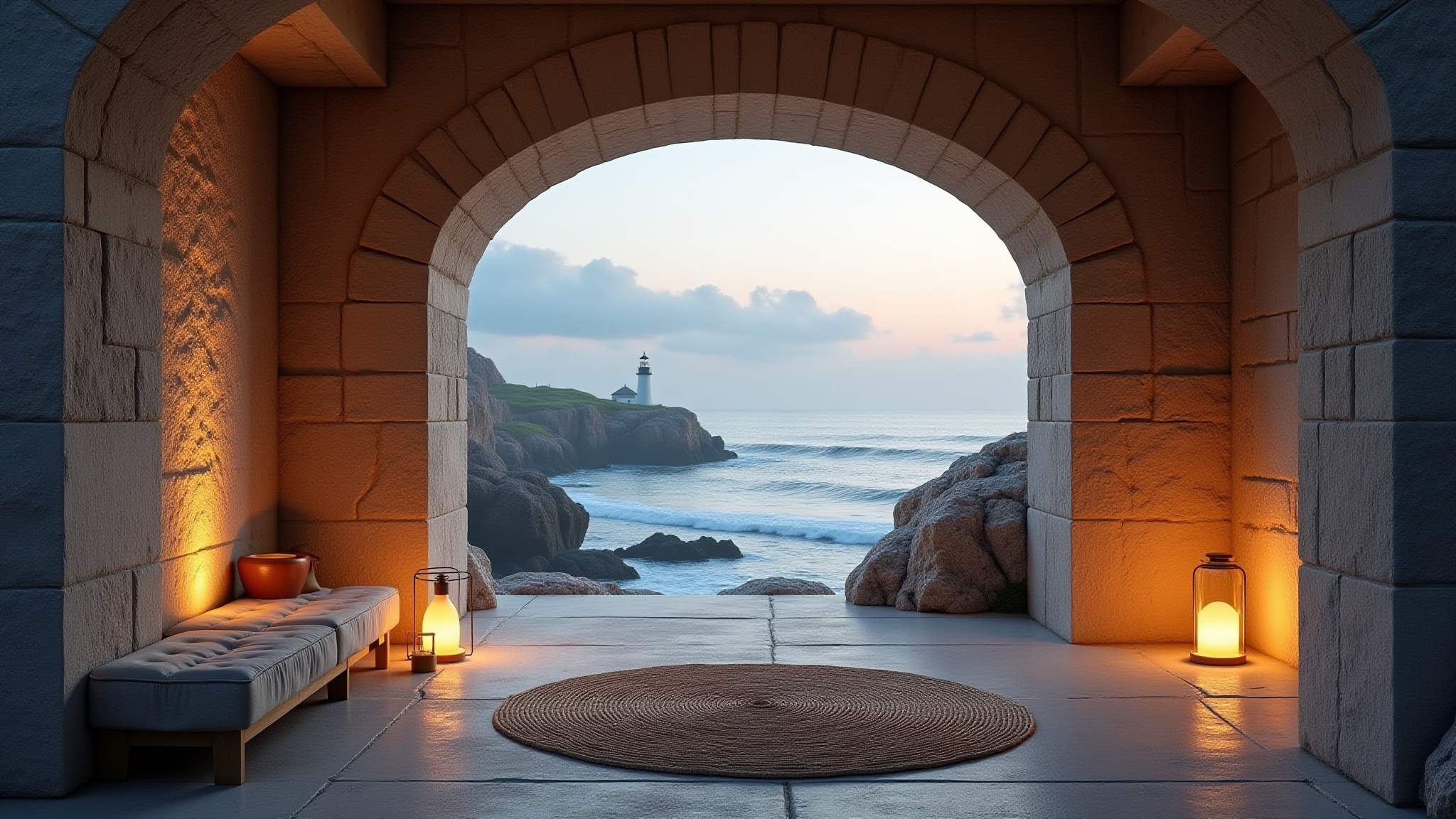 Lighthouse Retreat atmosphere